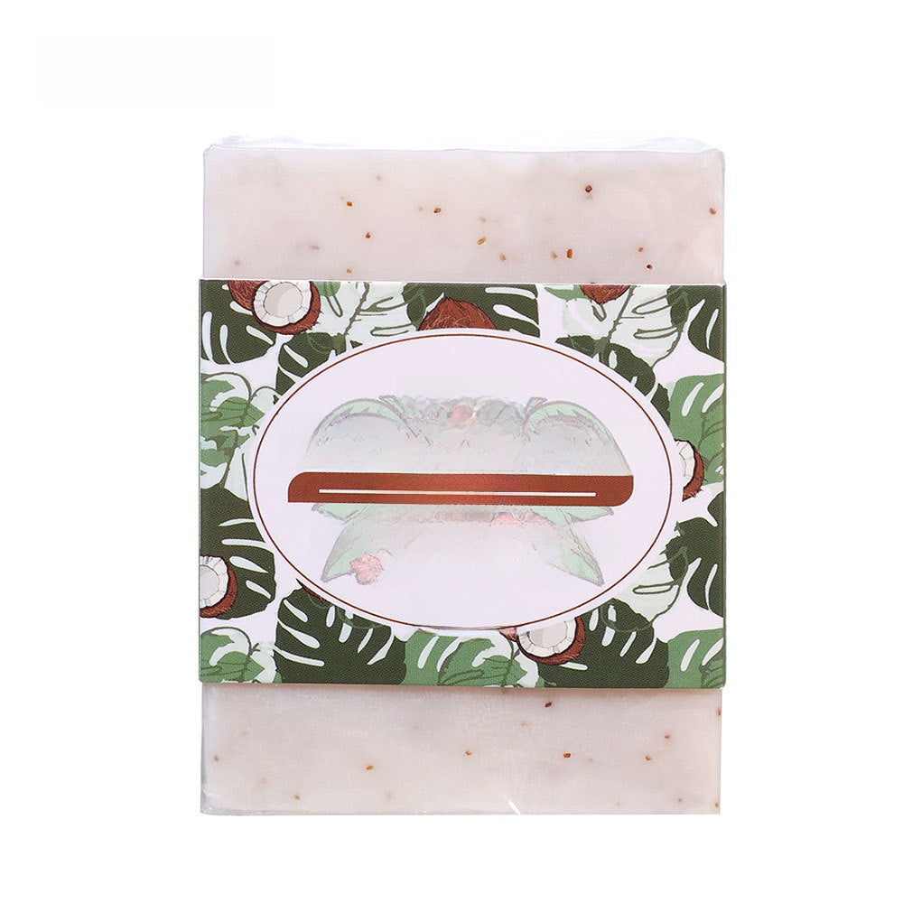 Handmade Coconut Scrub Soap for Face and Body